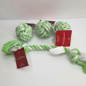Wondershop Braided Rope Ball Tug Pull Dog Toy Chew